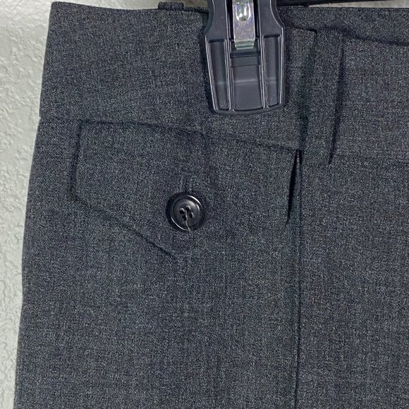 Ann Taylor Dress Pants‎ Grey Tailored Stretch Career Wear Sz 4 - Picture 3 of 13